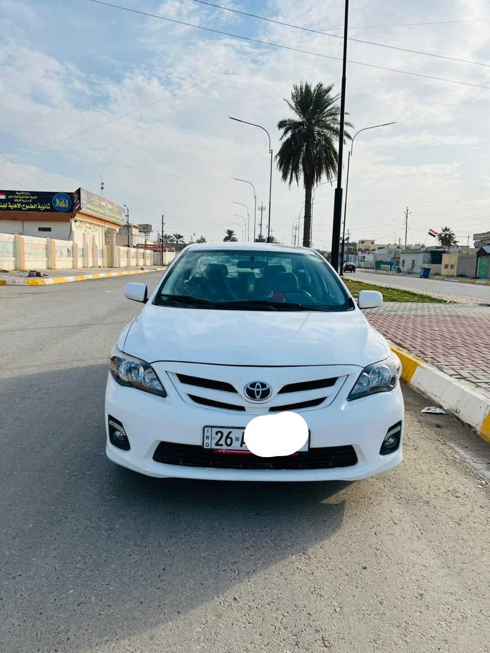 سلام عليكم ورحمة
رمضان مبارك عليكم 
كورلا موديل 2012 
وارد امريكي 
محرك 18 بدون فتح 
الون ابيض 
رقم دولي 26 هزه ورقم جديد 
سنويه لغايه 2030 
سياره جديده بلباكيت بدون شخوط بدون رصعات بدون بارد بدون تكشيط 
صدر خلفي امامي جديد بلباكيت 
تواير اربعه جدد حته السبير جديد 
لايت زنون اصلي: 
كير محرك بدون فتح ماشيه 140 حقيقي 
سياره مال بيت جاهزه من كلشي 
ماتصرف عليه ولو دينار 
دوشمه جديده غلافات ارضيه 
سياره مواصفاته حلوه حساسات خلفيه 
تحكم ستيرن ؛ تبريد تدفئه كلو شغال 
وحله من الصور بعد 🚙🚙 
ضرر ماله قطعتين: 
مكان سياره صلاح الدين شرقاط 
سعره 120       ***********
