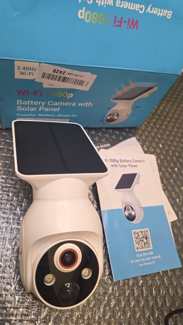 كاميرا مراقبة لاسلكية تعمل بالطاقة الشمسية ✅
متوفر 💢


**إذا كنت صاحب هذا الإعلان وتريد حذفه لأي سبب، رجاءا أرسل رسالة إلى الدعم الفني**