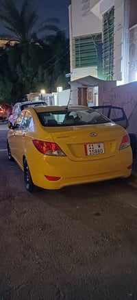 اكسنت ١٣ امريكي حادث بسيط  للبيع ب٧٨ وبيها شي مجال حك الجية  مكاني كاظ...