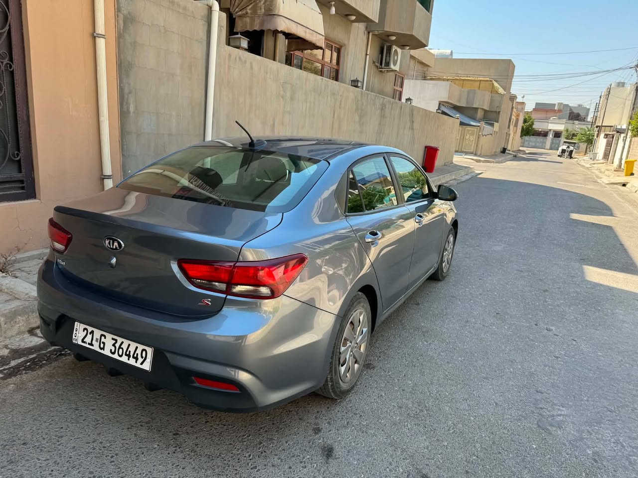 سلام عليكم
كيا ريو 2020 مواصفات S

رقم سليمانية

بونيد صبغ وتعديل بارد جامرلغ امامي طرف سائق 

سيارة بدون نقص

محرك 1600 

سعرة جوة سوك

 96 بيها مجال

للإستفسار 

***********

رقم شاصي موجود مع سونار 

عنوان كركوك
