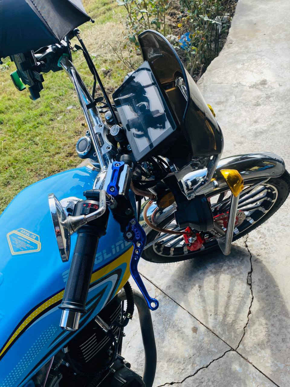 سلام عليكم شباب دراجه للبيع موديل 2026دراج جديده بعدي دراجه كامله مابيه اي نقص ومبدل يدات رياضي وزنجيل ذهبي دراجه بيه تشغيل عن بعد دراجه كهربائيات كله شقاله وبل اضافه بيه جنطه وبصمه شقاله وسلف شغال كله شغال سعر 925 وبيهه مجال ول مشري الا يراسل ***********وبي وتساب
