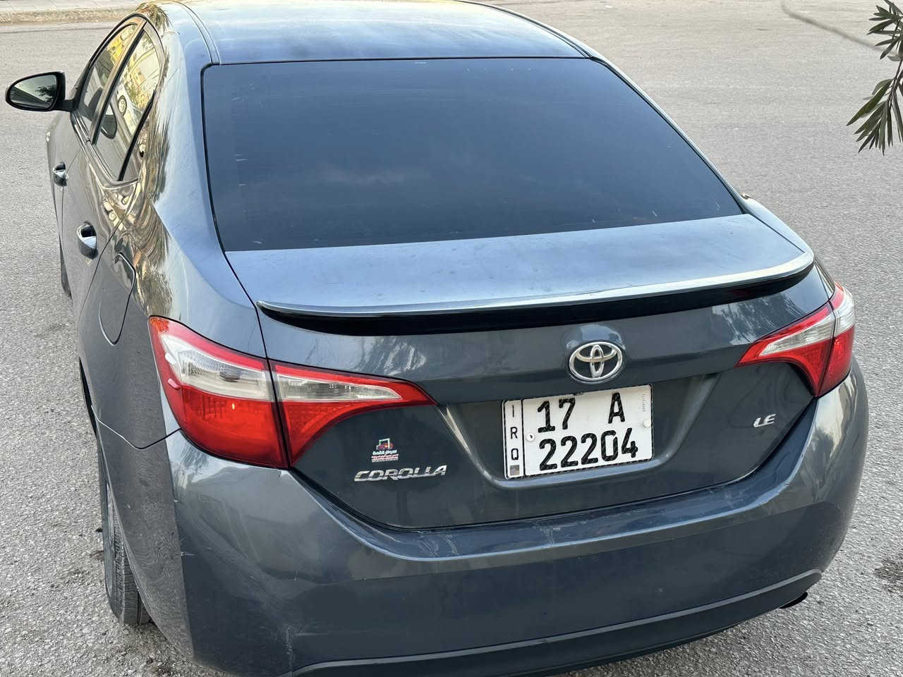 كورلا موديل ٢٠١٥ بسعر ١٠٧ وبيها مجال بسيط 
تبريد ثلج 
مكينه مفتوحه وكير مكفول 
تخم تاير وحداديه جديده 
حادثها جاملغ وبنيد بدون شاصي فقط لغد الفوك 
رقم مثنى إنكليزي باسمنا تحويل مباشر 
العنوان كربلاء /***********
