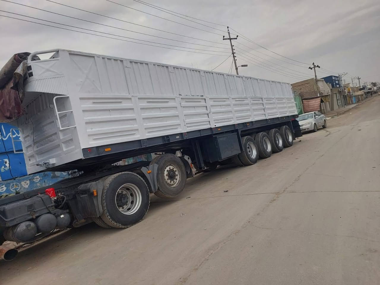 عربانه حداديه شاصي أماني دناكير ١٤ طول ١٢؛٦٠ ارتفاع جناب ١٨٥
تايرات نص عمر مكان الصويره السعر ٩٥ ورقه وبيه مجال

***********

***********
