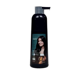 شامبو صبغ للشعر اوربيلا لون اسود  يغطي الشعر الأبيض بالكامل بنسبة  خال...