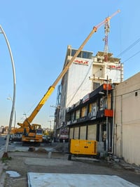 كرين تادانو ٤٥ طن • ٤ سلايتات • كفالة عامة