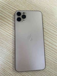 ايفون 11 برو ماكس ذاكره 64 جهاز مبدل بي ظهر وشاشه وبطاريه  واكف بي بصم...