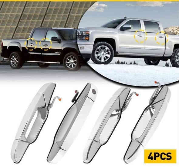 السلام عليكم للبيع يدات باب جمسي شوفر سلفرادو ٢٠٠٧ لحد ٢٠١٤ سعر تخم ٤٥ الف *********** يوجد توصيل
