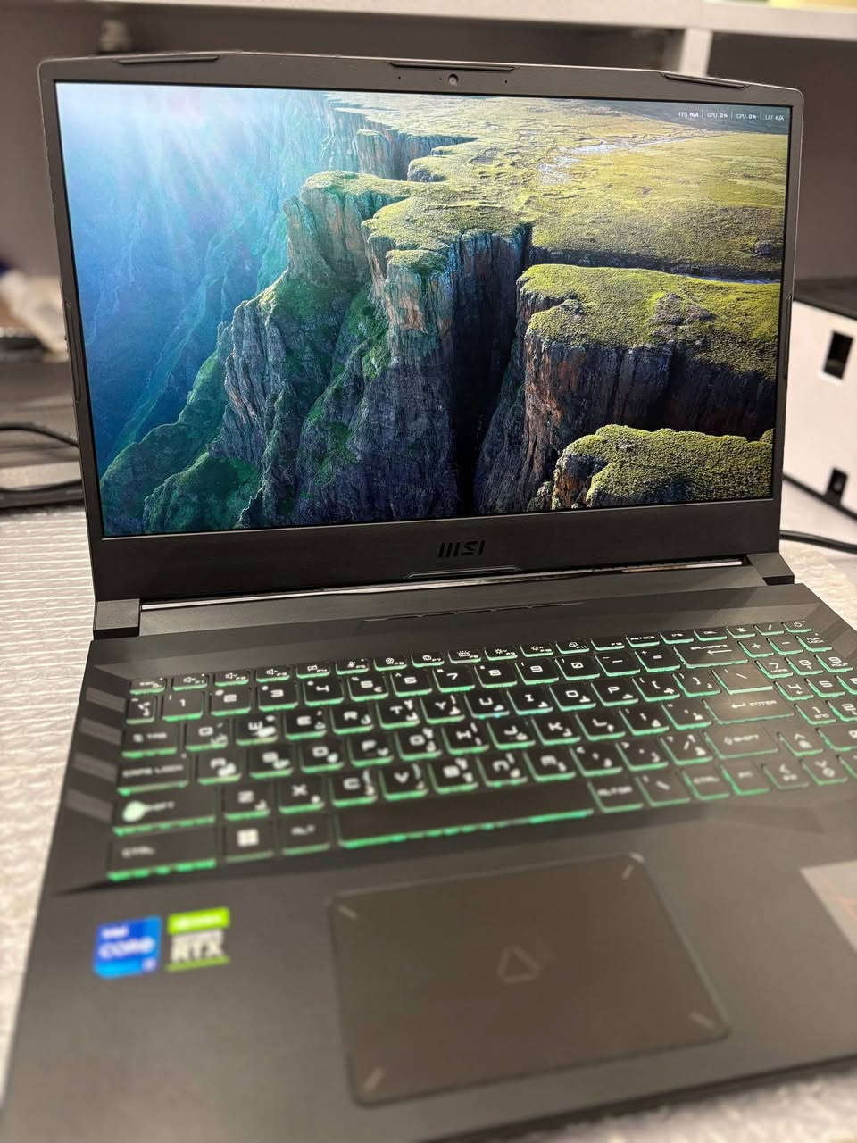 Msi Pulse GP

Core i7 12700H 
RTX 3060 6GB 
16GB DDR4 
3200MHZ
512GB SSD M.2 
15.6 FHD IPS 144HZ

بمليون و 100 الف 
تواصل عبر الرقم ***********
