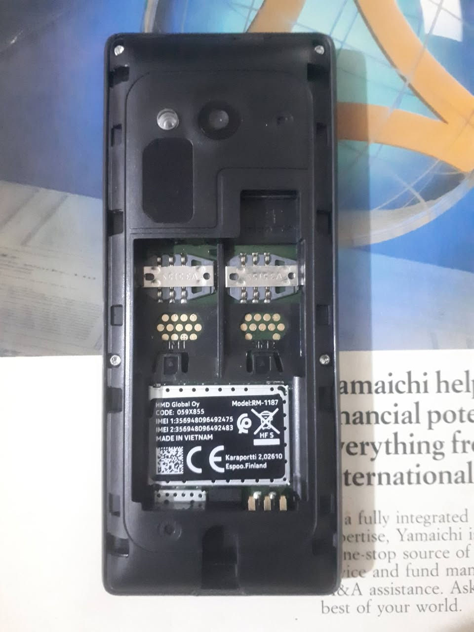 سلام عليكم من رخصة مدير الكروب جهاز nokia خطين ورام مع شاحنه سعر 20 الف


**إذا كنت صاحب هذا الإعلان وتريد حذفه لأي سبب، رجاءا أرسل رسالة إلى الدعم الفني**