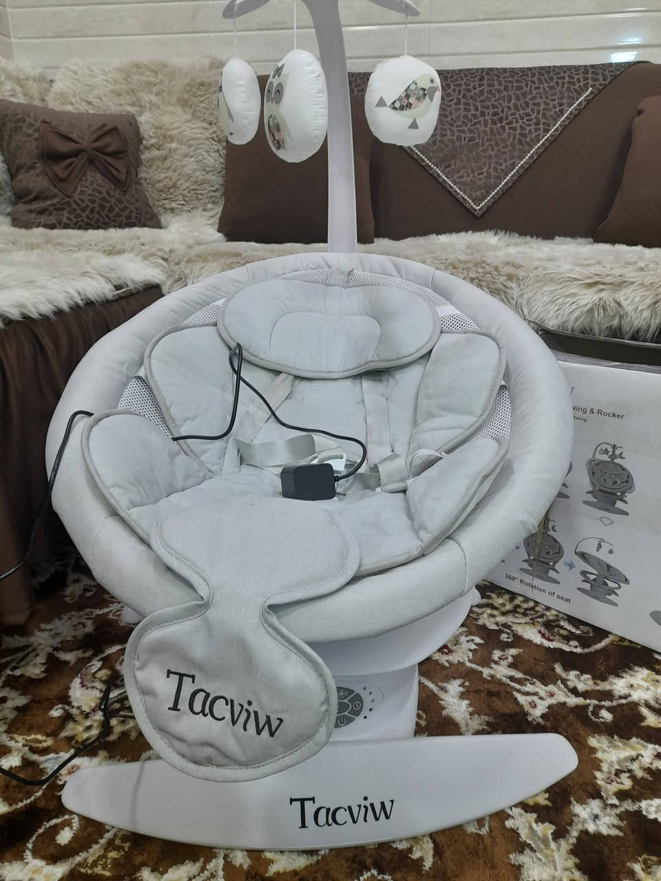 كرسي هزاز كهربائي للأطفال من ماركة Tacviw استعمال قليل جدا السعر ١٢٥ الف الكاظميه


**إذا كنت صاحب هذا الإعلان وتريد حذفه لأي سبب، رجاءا أرسل رسالة إلى الدعم الفني**