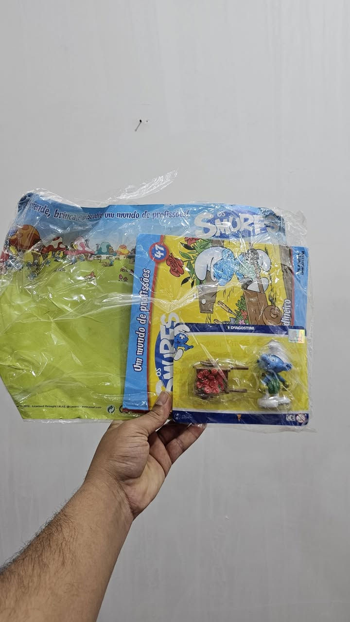 نوادر السنافر لعشاق التميز مقتنيات الطيبين الأصلية متوفر الآن مجسمات السنافر النادرة إصدار شركة DeAgostini العالمية العدد 44 من سلسلة عالم المهن الشهيرة القطعة جديدة تماما بتغليف المصنع الأصلي MIP ولم تفتح أبدا وتأتي كاملة مع الكتيب الخاص بها وملحقاتها  هذا الإصدار توقف إنتاجه منذ سنوات ويعتبر من النوادر المطلوبة عالميا لهواة إكمال المجموعات نظرا لدقة تفاصيله وجودة صناعته العالية قطعة استثمارية وجمالية تزداد قيمتها مع الوقت لا تفوت فرصة امتلاكها بحالتها الأصلية النادرة العدد ثمان قطع واسعارهم ليست مناسبة لمن لا يعرف قيمة القطعة 🫶


**إذا كنت صاحب هذا الإعلان وتريد حذفه لأي سبب، رجاءا أرسل رسالة إلى الدعم الفني**