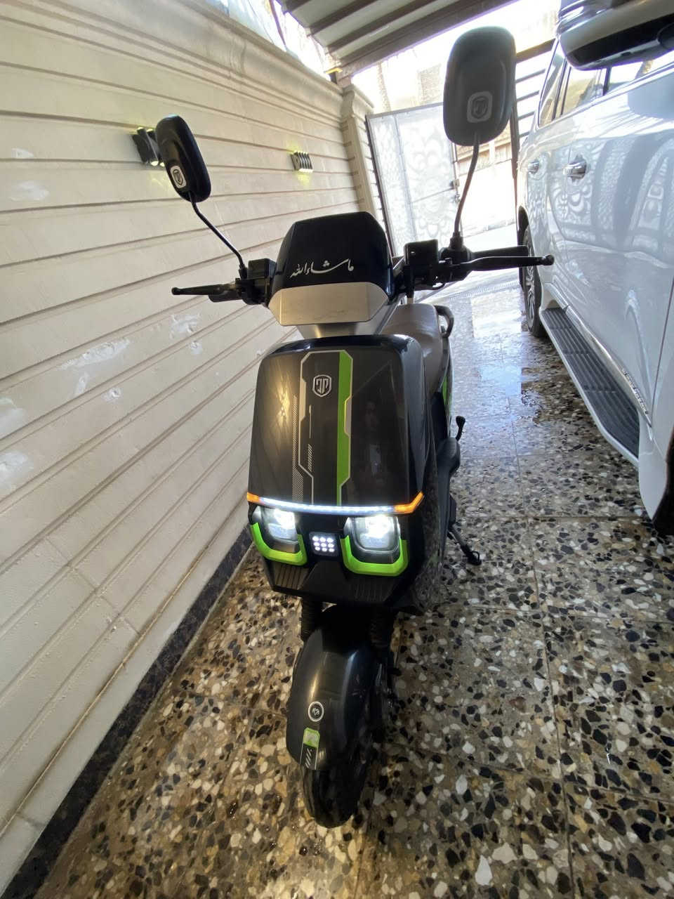 دراجة شحن ماتركس (JP)
وكالة حيدر النيار
نوع RS
السرعة الحقيقية 80 كم/س
البريكات دسك 2 امامي وخلفي
البطاريات 6 كبار 32 امبير
الملف 1200W نحاس
الممشى 1860 كيلو
تاريخ الشراء 2025/11/5
والموديل 2025
اوراق الدراجة كاملة
ودبل سويج
لايت زنون ناصي وعالي
بلوتوث سبيكر
السعر 680 الف وبيها مجال بسيط
للتواصل ***********
المكان بغداد الشعب
