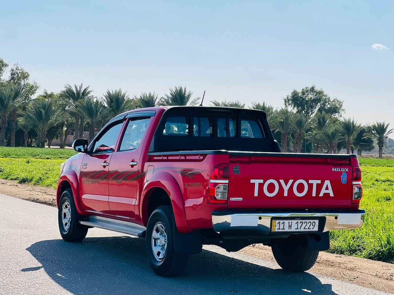 تيوتا هايلوكس فور ويل 2014سياره جديدة تخم تاير شركه محرك مامفتوح كير اوتماتيك تشغيل عن بعد وضع امان وضع شركة رقم بغداد دولي بسمي تريد تحويل تريد وكالة السعر 220وبيه مجال للشراي استفسار اتصال 📞 
***********
