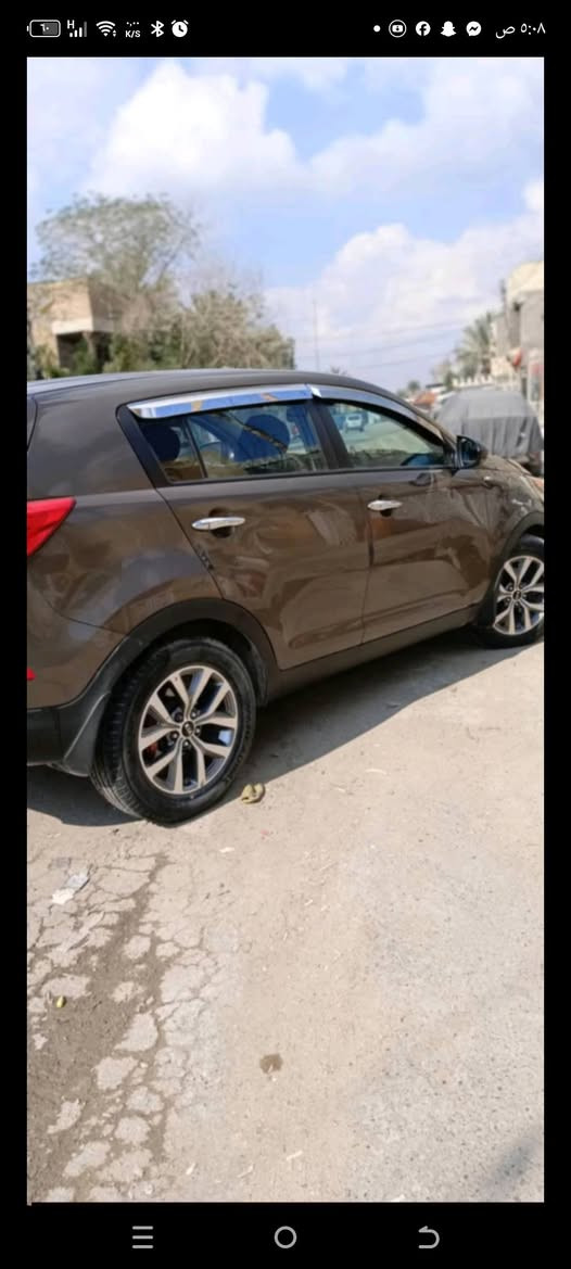 سبورتج مديل 14واد امريكي حادثها بنيد وبلعراق جاملغ السيارة جاهزة خير من اللة للبيع  او للمراوس حسب القناعة السعر خاص الاتصال بل رقم *********** مكان السيارة بغداد
