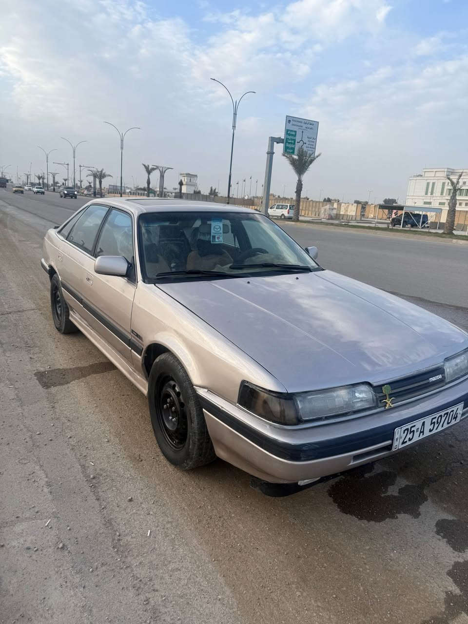 سياره مازدا للبيع موديل 92 سنويه جديده كير محرك ابشرط سياره بسمي شرط التحويل بطاقه بانزين دواخلها نضيفه *********** كركوك, العراق
