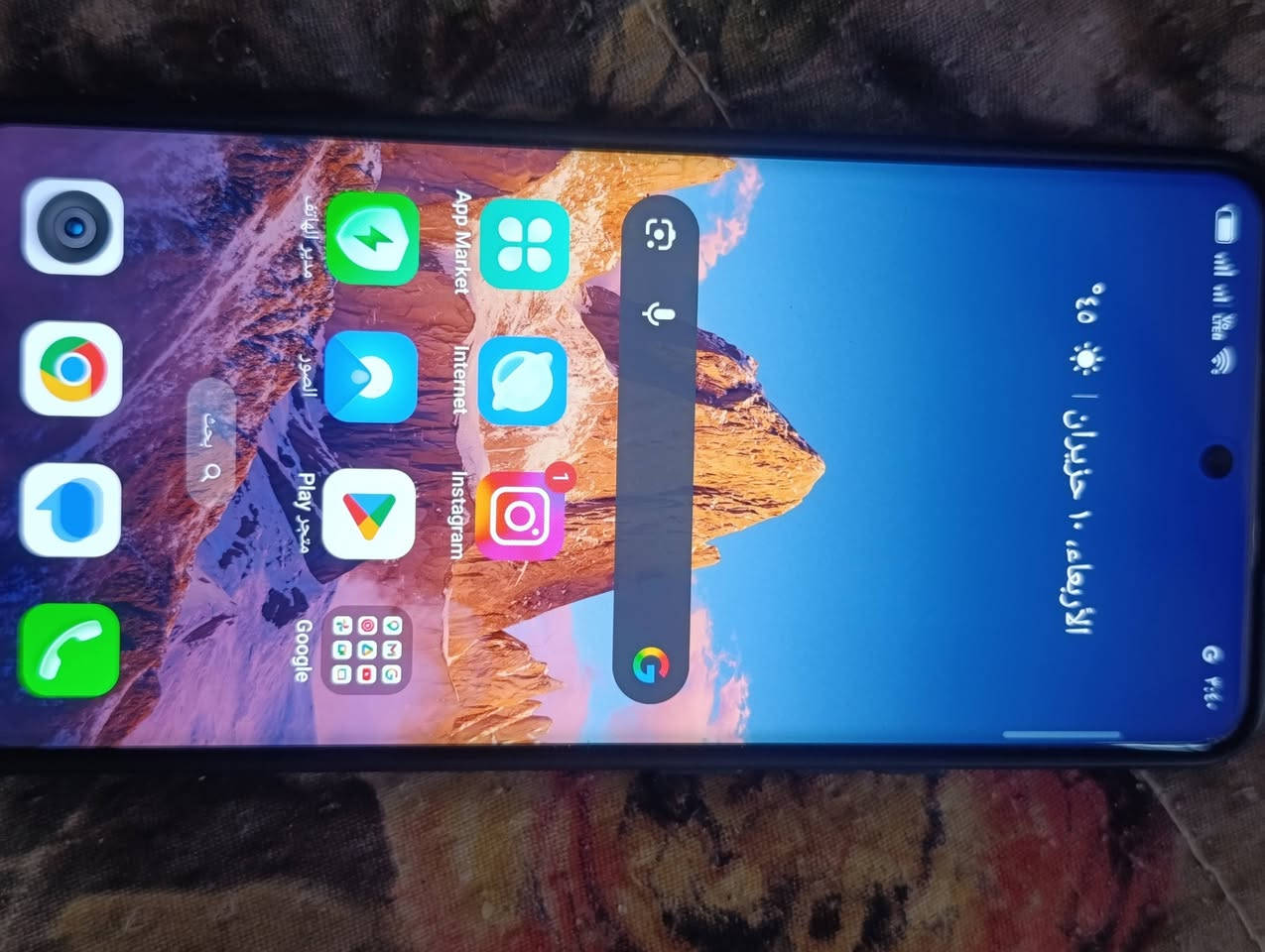 السلام عليكم تليفون  realme 16 Pro+ 5G جهاز جديد صار له خمسه ايام مشتريه واريد ابيعه مقفول من كل شيء النظافه 100% اي خدش ما بيه جهاز فول السعر 725 مكاني بغداد المحموديه للتواصل راسلني على الواتساب او اتصل علي***********
