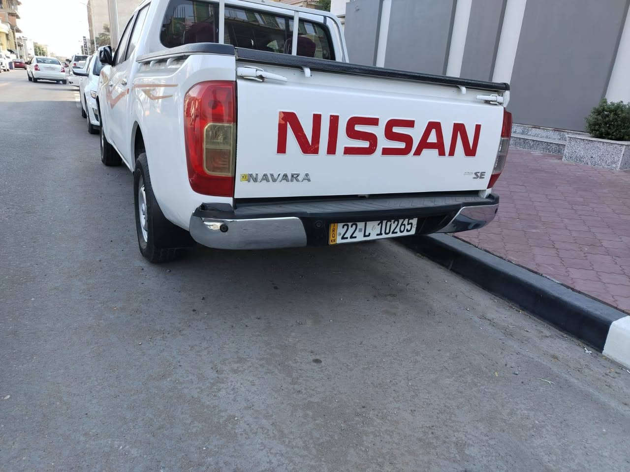 سيارة نيسان بيك اب نيفارة 2017
مجددة السنوية لغاية 2028
كير عادي
ضربة بالجاملق الامامي وطرف البنيد بارد
مكينة وكير ما مفتوح 
السيارة جاهزة من كلشي
الي يحب يجي يتفضل ويشوفها بعينه
السعر من الاخير 140 وبيهة مجال بصيط
التواصل على الرقم ***********
