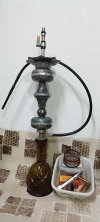 نرجيلة • نظيفه • مع اغراض