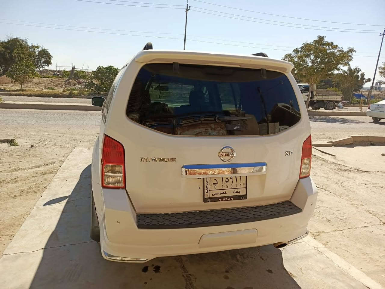 سلام عليكم نيسان بادفندر موديل 2010سياره رقم بغداد بأسمي تحكم ستيرن جهتين تبريد 3قطع حداده  خير من الله تخم تاير /مكاني صلاح الدين سامراء
للأستفسار اكثر الاتصال *********** السعر 110 وبيها مجال بسيط
