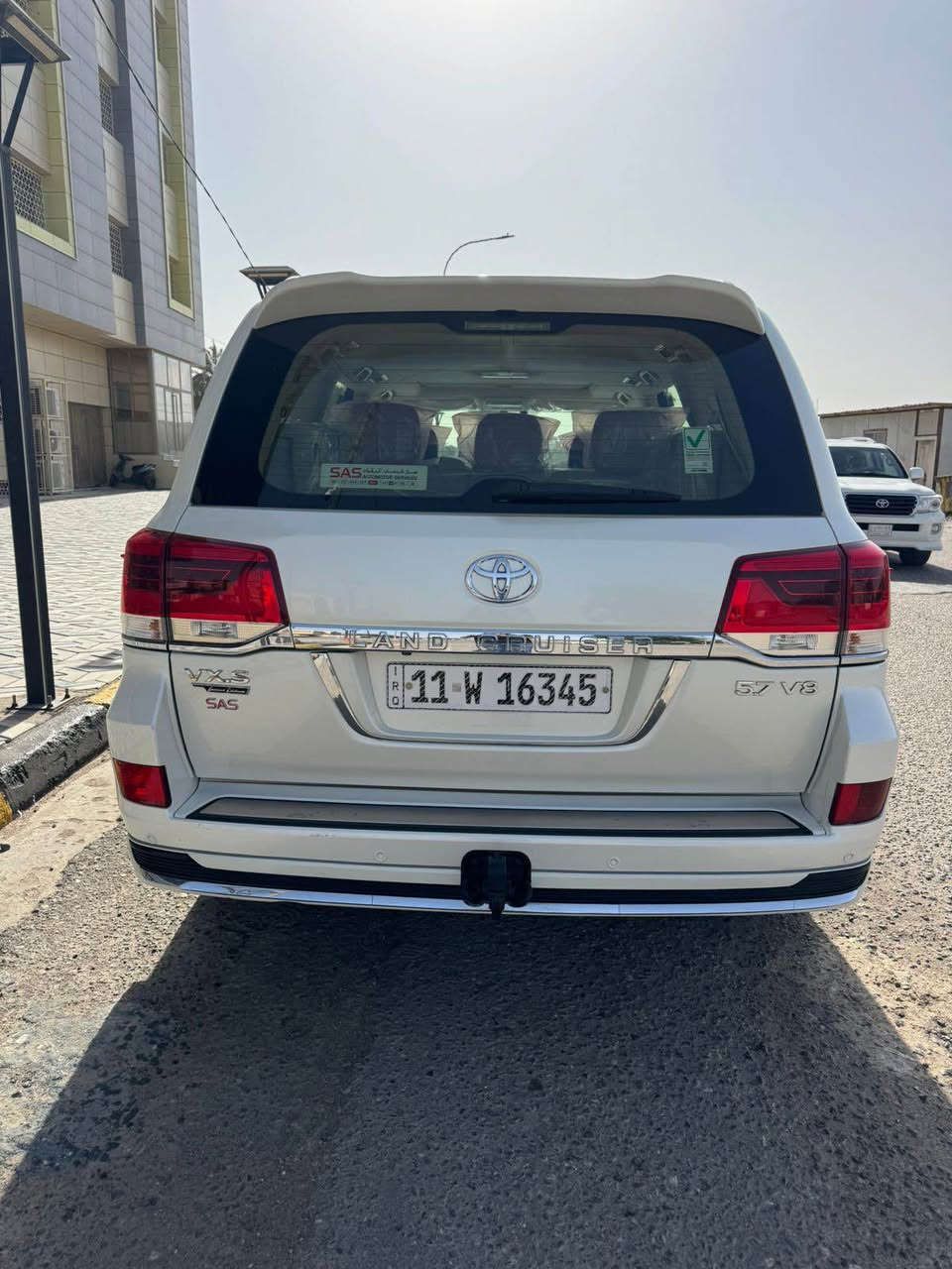 لاندكروز 2016 VXS ساز فول 1/1

رقم بغداد تحويل مباشر 

ماشية 210 الف كم 

السيارة بيها ملاحظات بسيطة فقط بارد 
وكفالة من الصبغ والتبديل 

فول السيارة جكات 
خمس كامرات 
رادار 
تحديد مسار 
نقطه عمياء 
ستيرن كهرباء 
وغيرها من المواصفات المعروفه

مكان السيارة البصرة 

السعر : 470 وبيها مجال بسيط للشراي 

للأستفسار : 
*********** بغداد, العراق
