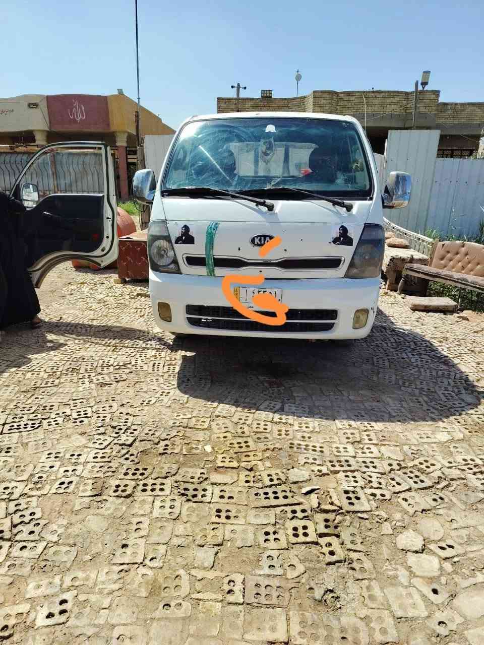 كيا قرده موديل ١٧ كير محرك كسل شاصي مكفولات  سياره جاهزه لشقل رقم بابل مشروع وطني تحويل مباشر سعر 100 شده وبيه مجال مكان بغداد بسمايه ***********
