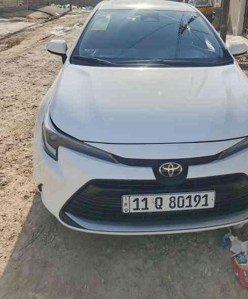 سلام عليكم كورله موديل 2025 للبيع ماشيه 2000 بعده زيرو رايده 22مليون وبيه مجال بسيط رقمي ***********
