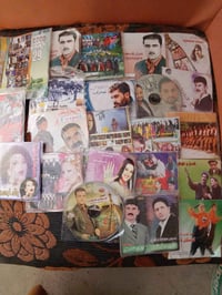 للبيع اقراص عدد ١٢٥وكاسيت مسجل ريفي بالاغلفه وديفيدي جديد كارتون وديفي...