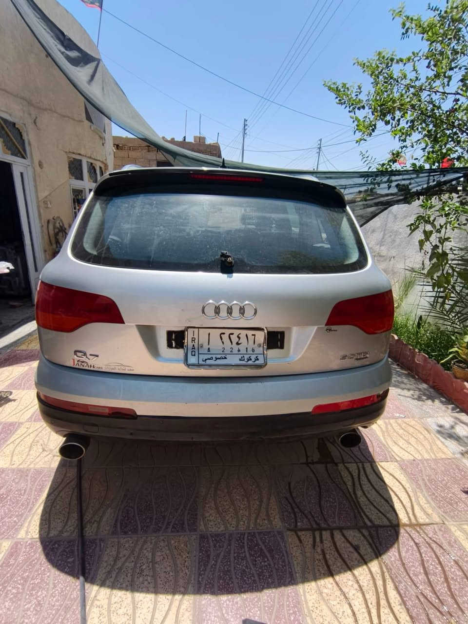 سلام عليكم أودي q7 2007 رقم كركوك تحويل ثاني يوم محور كير ومكينه  vvt  سياره جديده كير ومكينه تبريد فقط غاز صدر تخم تاير فول عده فتحه بيع أو مراوس حسب قناعه مكاني بغداد مجمع بسمايه ***********

