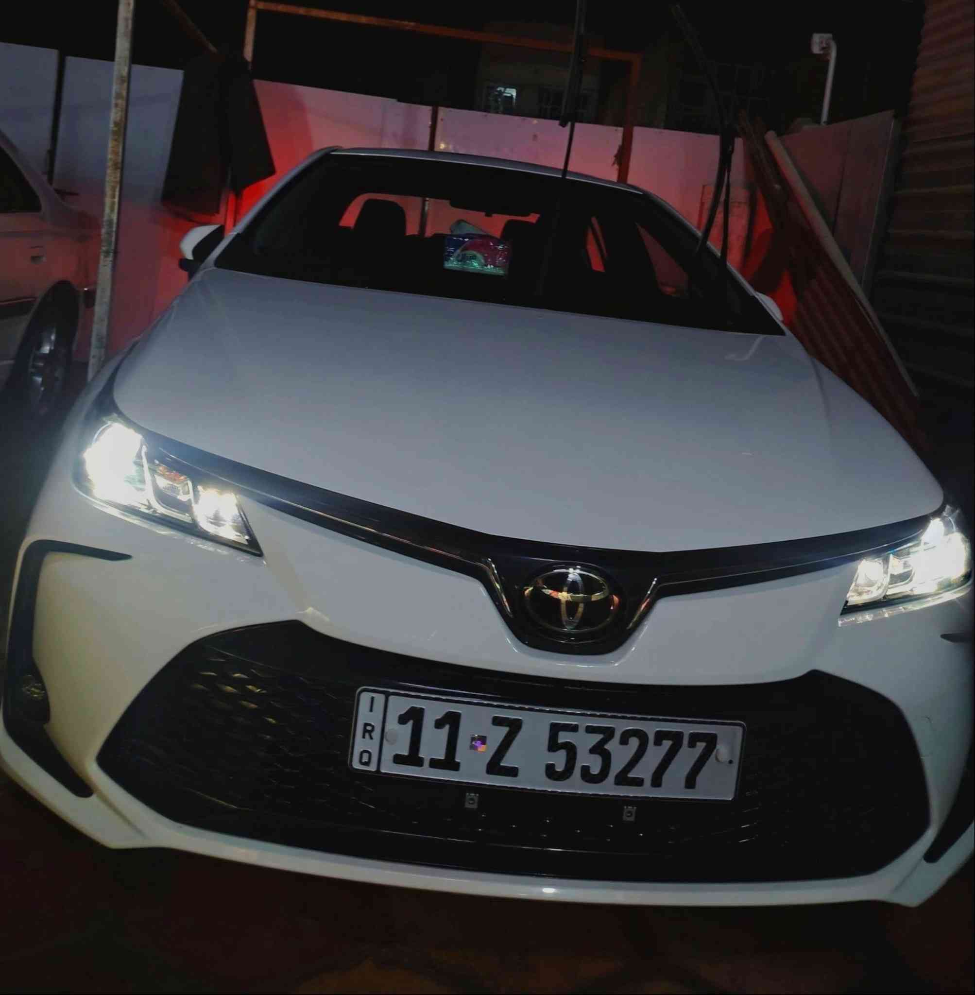 كورلا 2025 هايبرد للبيع ماشيه 3000 فول مواصفات بيه ضربة موضحة بل صور السعر 155   ***********. بغداد
