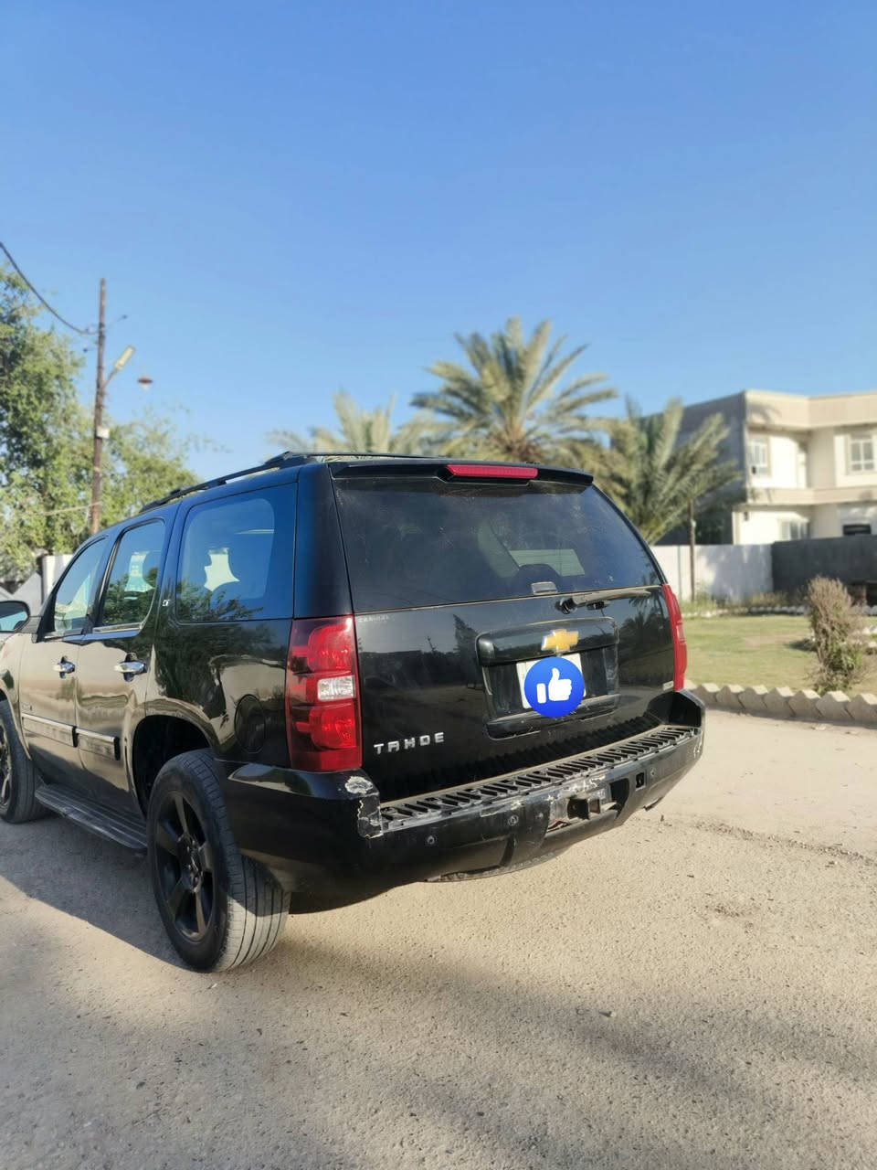 المواصفات  سياره تاهو LT اللون اسود موديل ٢٠١٤ مواصفات LTZ اشاره بالمري  شاشه كبيره +صغيره حساسات خلفيه  كشتات جلد  كشتات الاماميه كهربائيه تبريد +تدفئه فتحه بالقماره  DVD بالقماره  ويل حجم ٢٠ اسود  كير محرك مكفول وارد امريكي وخير من الله   مكان السياره ديالى  الاتصال على الرقم ***********." *********** ابو عبدالله المشايخي
السياره رقم بغداد 
المواصفات  سياره تاهو LT اللون اسود موديل ٢٠١٤ مواصفات LTZ اشاره بالمري  شاشه كبيره +صغيره حساسات خلفيه  كشتات جلد  كشتات الاماميه كهربائيه تبريد +تدفئه فتحه بالقماره  DVD بالقماره  ويل حجم ٢٠ اسود  كير محرك مكفول وارد امريكي وخير من الله   مكان السياره ديالى  الاتصال على الرقم ***********." *********** ابو عبدالله المشايخي
السياره رقم بغداد
