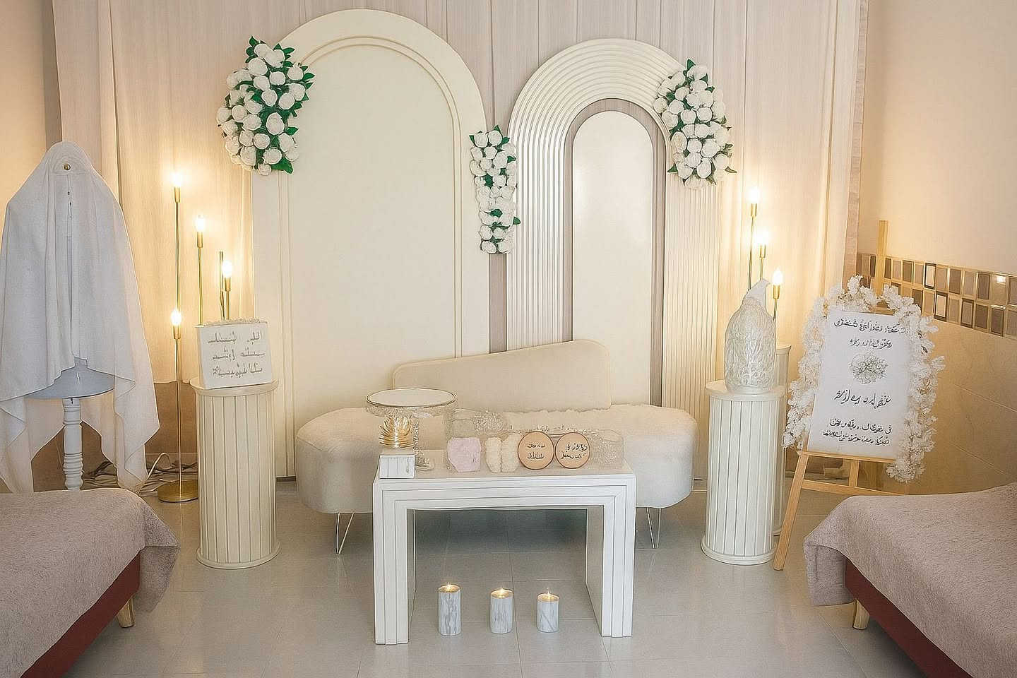 مرحبا 🤍

تم فتح الحجز للكوشات

تصاميم فخمة وأسعار مناسبة ✨

نجهز لج كوشة تليق بيج

ونخليها مميزة بكل تفاصيلها 💍

📩 للحجز مراسلة الصفحة أو الاتصال ع الرقم *********** واتساب

https://www.instagram by.com/hareer__o?igsh=MWo0NjczYWg5NHJsNw==
