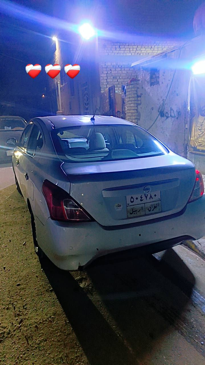 نيسان سني, 2019رقم اربيل سيارة جاهزة مابيه أي نقص كامرة حساسات تخم تاير تبريد بيها قطع ابيع حزام بسم شركة تريد تحويل أو وكالة #السعر87مكان بغداد ***********
