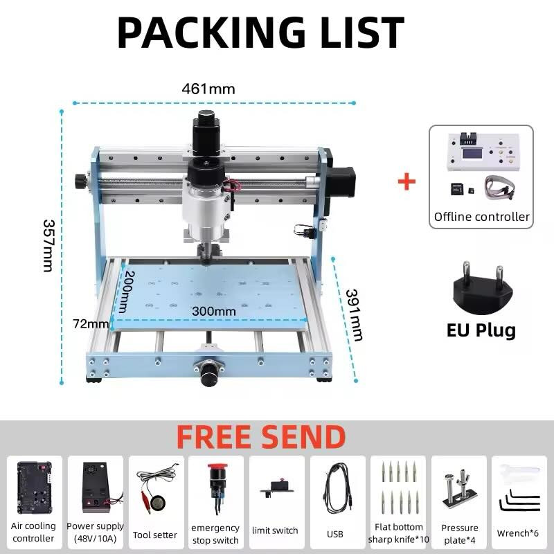 متوفرة CNC 3020 Pro Max  ام السكك الهايوان مو العادية وتختلف بكلشي عن اللي ينشرن بالسوك ،جديدة بالكارتون مامشدودة كاملة ملحقاتها


**إذا كنت صاحب هذا الإعلان وتريد حذفه لأي سبب، رجاءا أرسل رسالة إلى الدعم الفني**