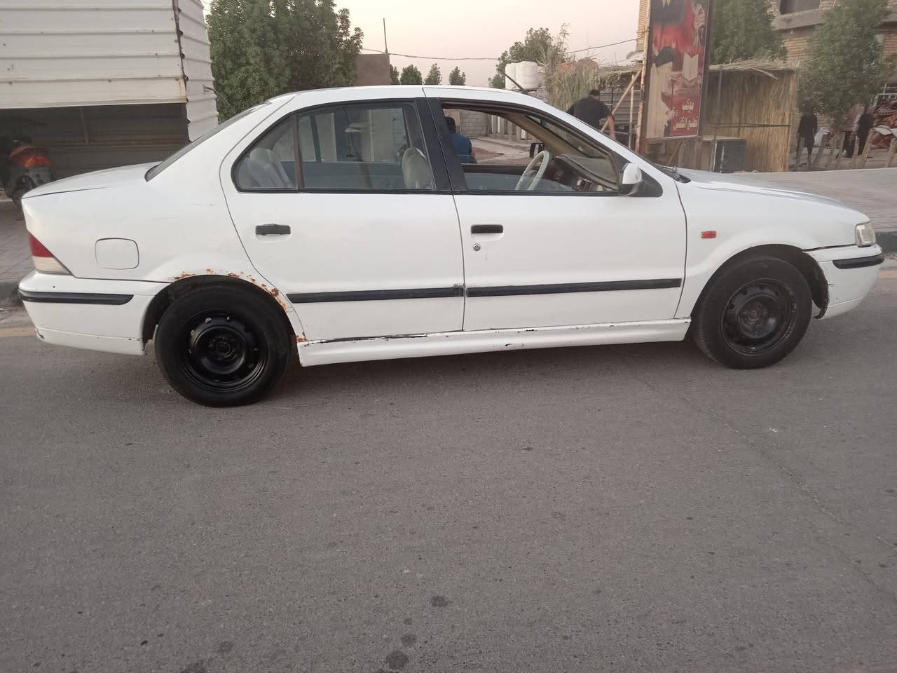 سمند مديل ٢٠١٠ سياره جاهز حداد كير محرك خير من الله سعر ٢٧ بيه مجال بصيط تصل ع رقم صحاب السياره *********** مكانه سماوه انا مكلف بل نشر

