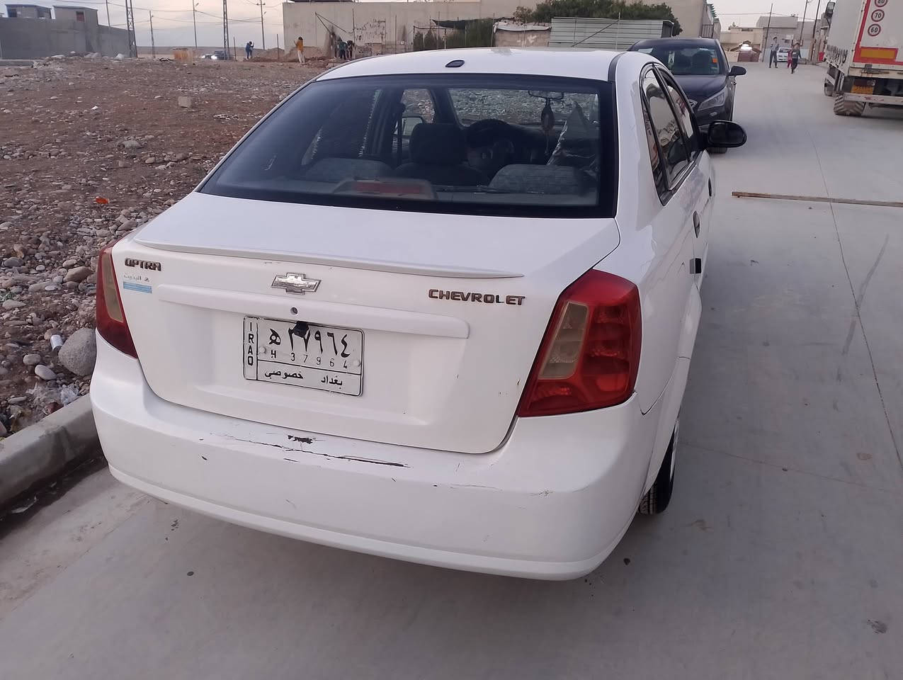 سيارة للبيع اوبترا بيضاء اللون 2004 مابي صبغ مكفوله شرط تحويل من الشرعي الرقم بغداد الشرعي بل موصل الاستفسار اكثر الاتصال على الرقم *********** بي واتساب
