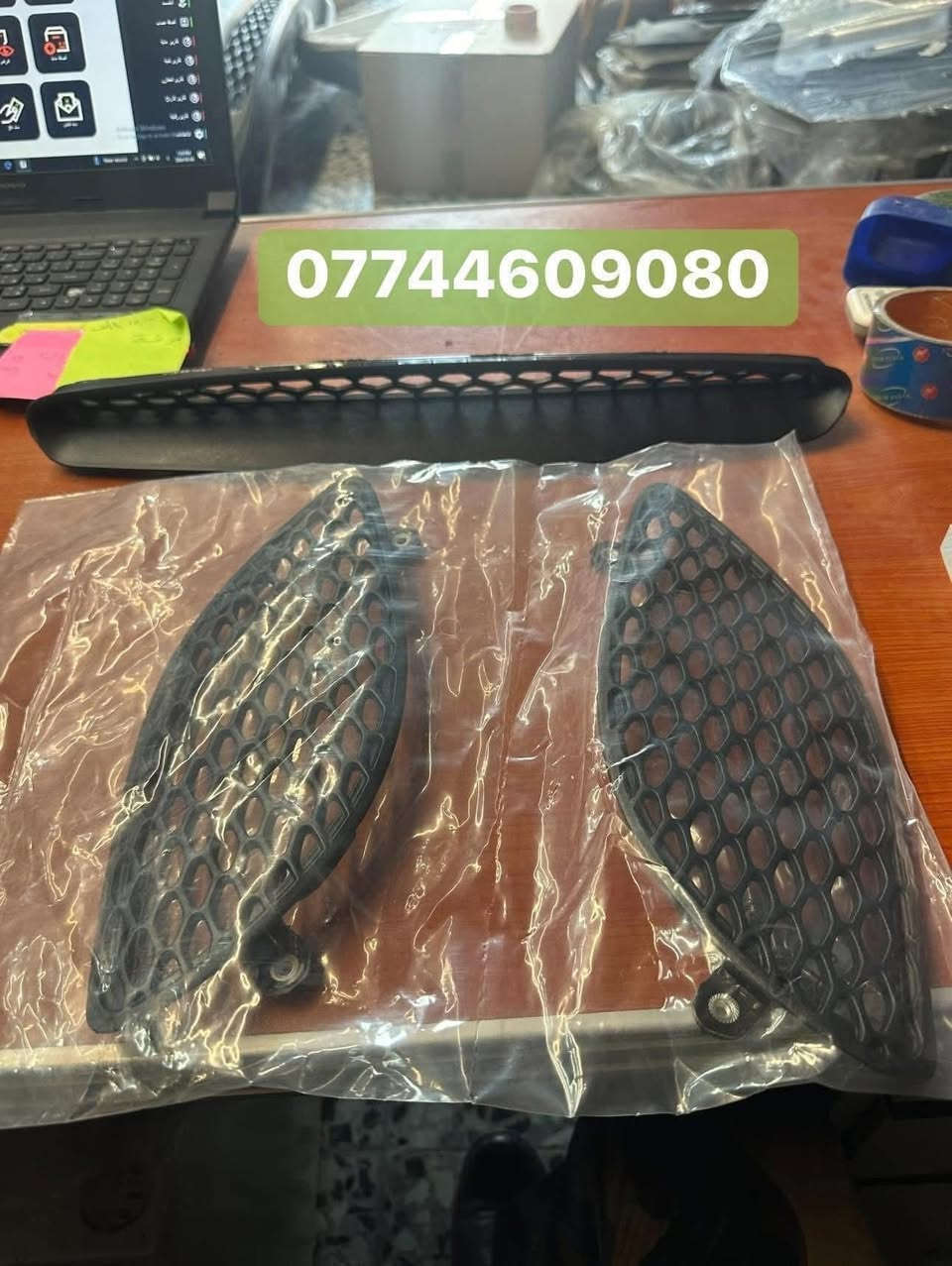 جديـــــــــــــــــــدنـــــــــــــــــــــــــــــــــــا⚫️💯⚪️
اهلا بكم في المجمع الامريكي 🚘🏎🚙🚗
يتوفر 
محرك دوج دورنكو 2019
كير دورنكو من 2014 / 2021 
دعاميه فوول حساس ورادار كامله 
دعاميه دورنكو 2022 تفصيخ مثقوبه كامل كل الوان 
دعاميه دورنكو 2022 تفصيخ سوده بدون ثقوب 
دعاميه دورنكو 2022 

بنيد ابو فتحات مع فتحات كامل فافون 
لايت دورنكو 2021 Rt وعادي داخل اسود 
لايت دورنكو 2020 داخل اسود لد 
لايت ٢٠١٣. دورنكو 
بدون رادار ABS 2022
بطانه جاملغ 2022 مخمل 
بطانه جاملغ 2019 مخمل 
فلينه دورنكو 
جسر دورنكو 
قواعد فيوزات 
مروحه دورنكو 
راديتر تبريد راديتر ماي 
دسكات اصلي وتجاريه 
فيتبم اصلي وتجاري ضمان 
 من موديل 2021/2022ABS دورنكو 
صدر امامي خلفي تجاري وتفصيخ 
يوجد خدمة توصيل داخل بغداد و المحافظات كافة .
للاستفسار الاتصال على رقم الهاتف 
☎️☎️☎️***********
 ☎️☎️☎️***********
شارع مطار المثنى قرب حلويات الخاصكي مجمع الامريكي 
يفتح المجمع الساعة 8 صباحا ولغاية الساعة 5 مساءا
