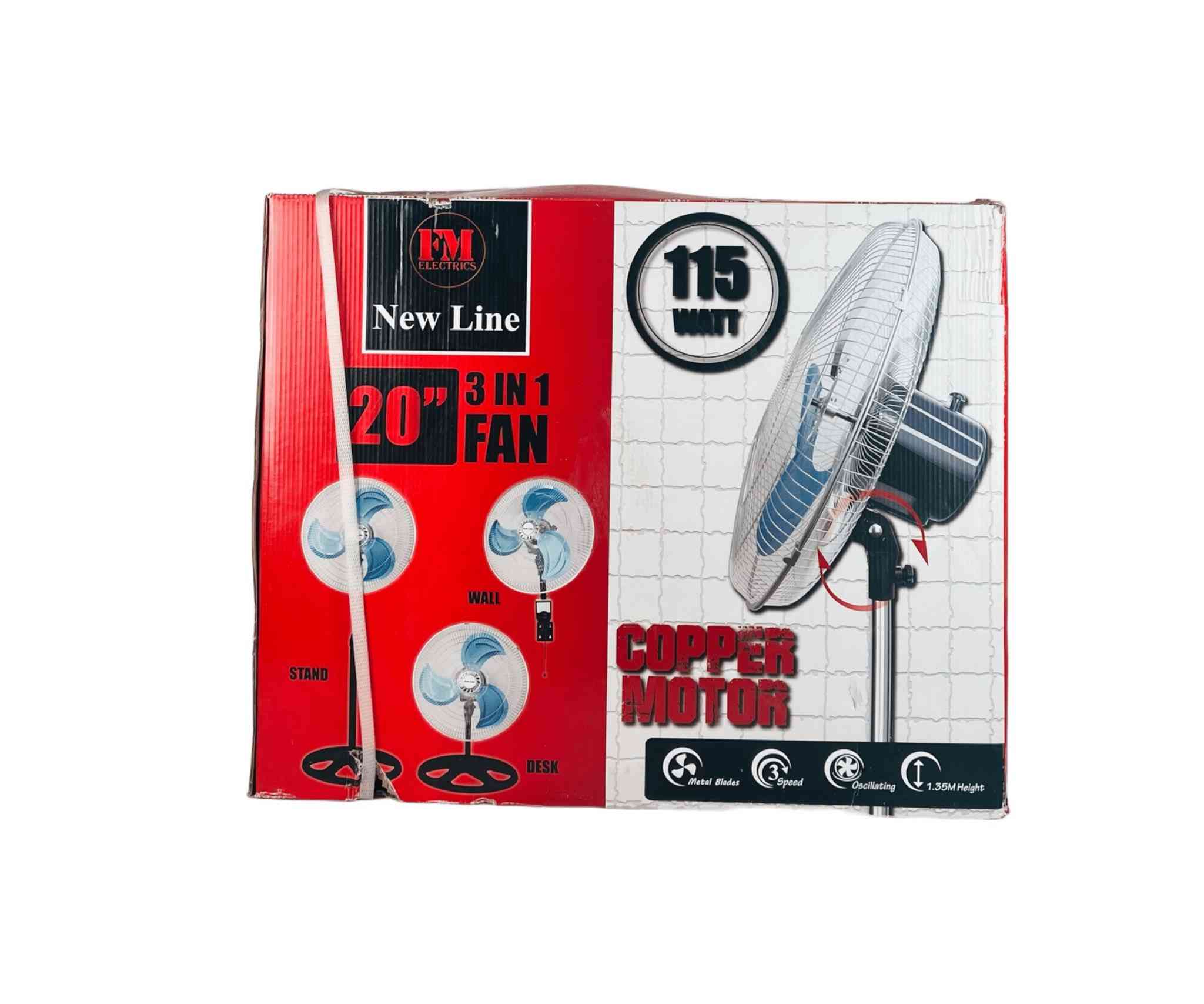 مروحة كهربائية 18 انج 4 في 1

ذو استخدامات مختلفة: عامودية,سقفية,مكتبية

الميزات:

مروحة بتصميم عصري تعمل على الكهرباء

سهلة التركيب والفتح لجميع الاستخدامات

3 شفرات معدنية

3 مستويات للسرعة

محرك من النحاس

القياس: 20 بوصة

راس دوار 120 درجة

امكانية التحكم بالارتفاع من 110 الى 140 سم

اجزاء معدنية للتثبيت على الجدار

الطاقة: 115 واط

طول سلك الكهرباء:2 متر

أبعاد المنتج: الارتفاع 140 سم القطر 51 سم  القاعدة 41 سم
سعر المنتج 30 الف دينار 
توصيل 3الاف. بغداد
وباقي المحافظات 5 الاف


**إذا كنت صاحب هذا الإعلان وتريد حذفه لأي سبب، رجاءا أرسل رسالة إلى الدعم الفني**