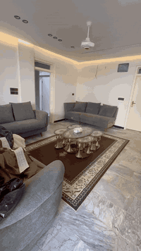 للايجار الدورة الاثورين محلة 808 قرب مدرسة النهضة  مشتمل مؤثث  ارضي مع...