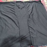 عبايه رجاليه • سواد فحم • المجر الكعبي