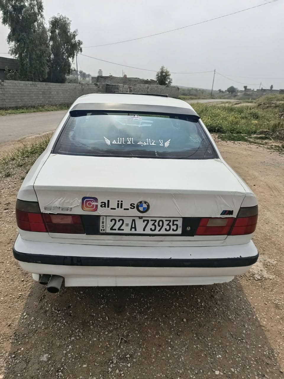 سلام عليكم بيم ٥٢٥ اصل فصل مكينه تك فانوص بيها خيط بخار سياره بسمي نفس ليوم احولك نسويه لحد ٣١ سياره صدر جديد نضيفها مابيها ضربه قويه بس. طخه خفيه وخلص مكاني ديالئ جلولاء ***********.    سعرها (٥٠) بي مجال حك جيه
