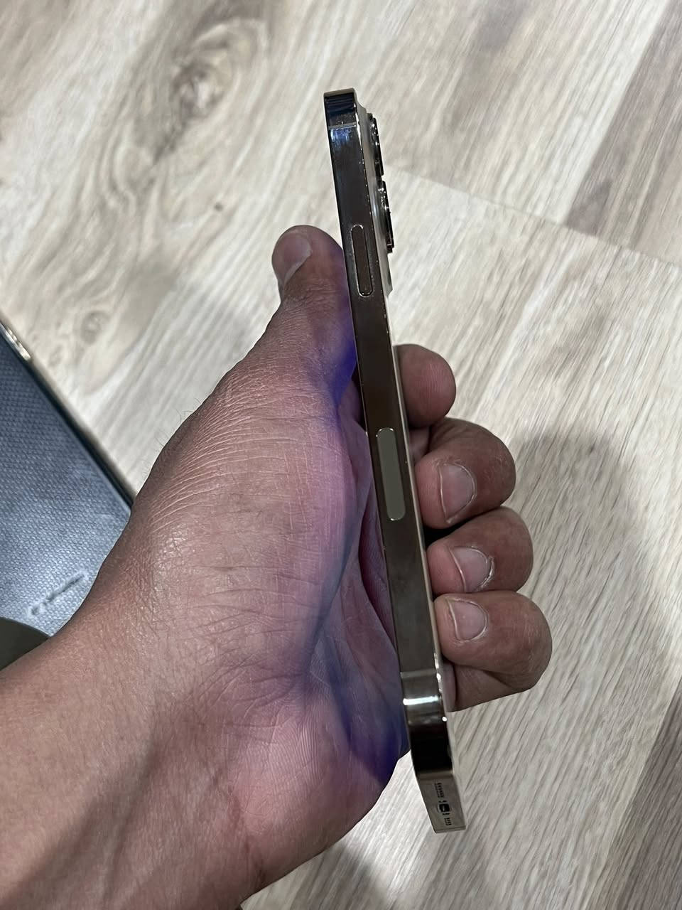 آيفون ١٣ برو ماكس بذاكرة ٥١٢ بطاريه ٩١
بي فطر بالكلاسه ممأثره  
رايده ٥٠٠
المنصور الداوودي 
***********
