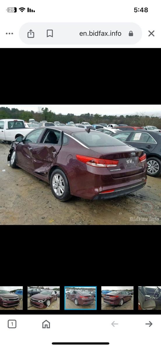 سلام عليكم للبيع اوبتما 2018 ماشيه130 ما بيها بس الحادث مال امريكا صوره الحادث مرفق بل منشور السعر 125 وبيها مجال‏‪0786 043 3300‬‏
