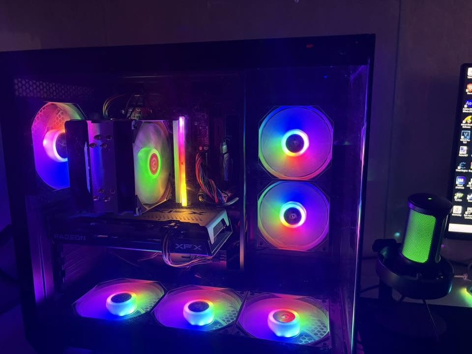 السلام عليكم
Pc للبيع المواصفات 
Intel core i5 13400f
Ram 32gb ddr5
Disk m.2 1TB
Gpu amd radeon rx 6650 xT

averton من شركة 180hz مع شاشه

attack shark x11ماوس 
وكيبورد مغناطيسي من ajazz
السعر مليون ٦٠٠ مكاني بغداد وماعندي توصيل


**إذا كنت صاحب هذا الإعلان وتريد حذفه لأي سبب، رجاءا أرسل رسالة إلى الدعم الفني**