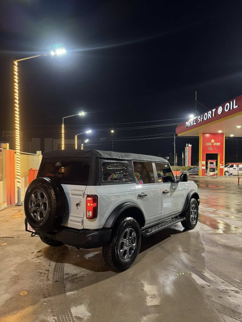 FORD BRONCO
موديل 2024 
ماشي 9000mi
محرك v4 turbo
سيارة مابي حادث
بدون دواخل بدون ارباگ 
دعامي لل دعامي شرط
رقم كاتي تترقم شمالي 
شاشة كبير 
كوشن جلد
كوشن هيتر
سعر 278ورقة
مكان سيارة عقرة (ئاكرئ)
***********
