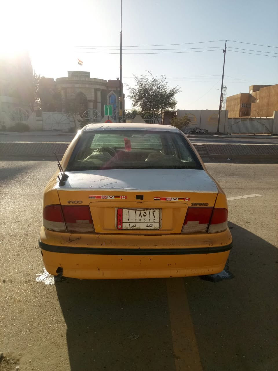 من رخصت الامن المحترم للبيع سمند ناطق موديل 2011
رقم نجف الماني سنويه لل 28 مشروع وطني تحويل مباشر
ثاني يوم اخوان سياره كلش 
نظيفه جاهزه حلوه ونظيفه خير من اللٰه مال عيشه  السعر 22 ورقة وبيها مجال مكان السيارة نجف ناحية الحرية ***********
