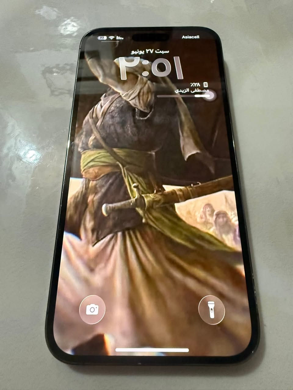 ايفون 14 برو ماكس 256 بطارية 81 نموذج M
الجهاز كفالة عامة مبي ولا شخط 
ملحقات ماكو 

السعر  830 
عنوان بغداد 
*********** واتساب
