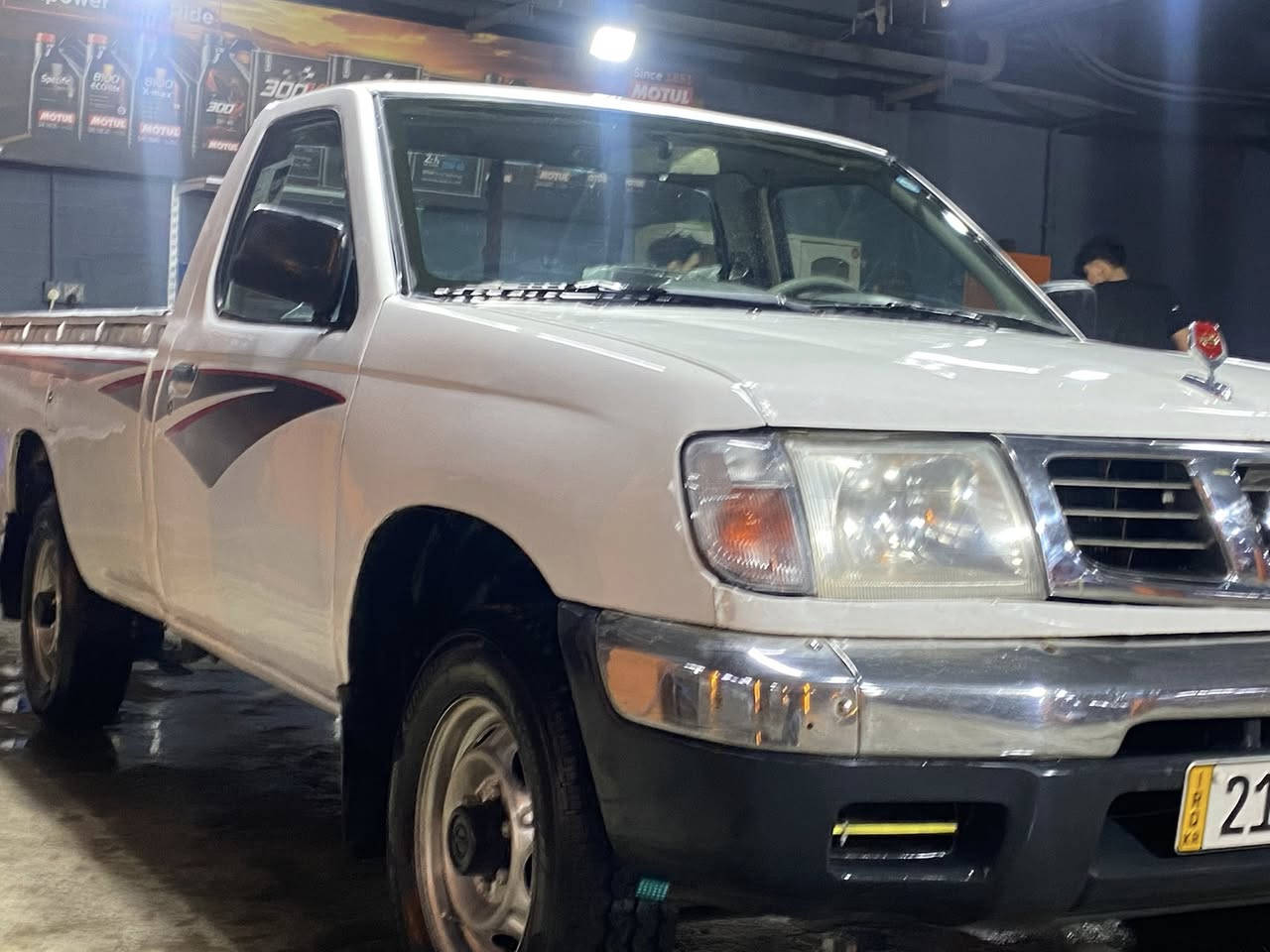 بيكاب نيسان موديل ٢٠٠١  مصبوغ عام مو مقلوب  كير محرك  مضبوط رقم  سليمانيه أوروبى جديد  سنوية مجدد لحد ٢٠٢٩    ***********
