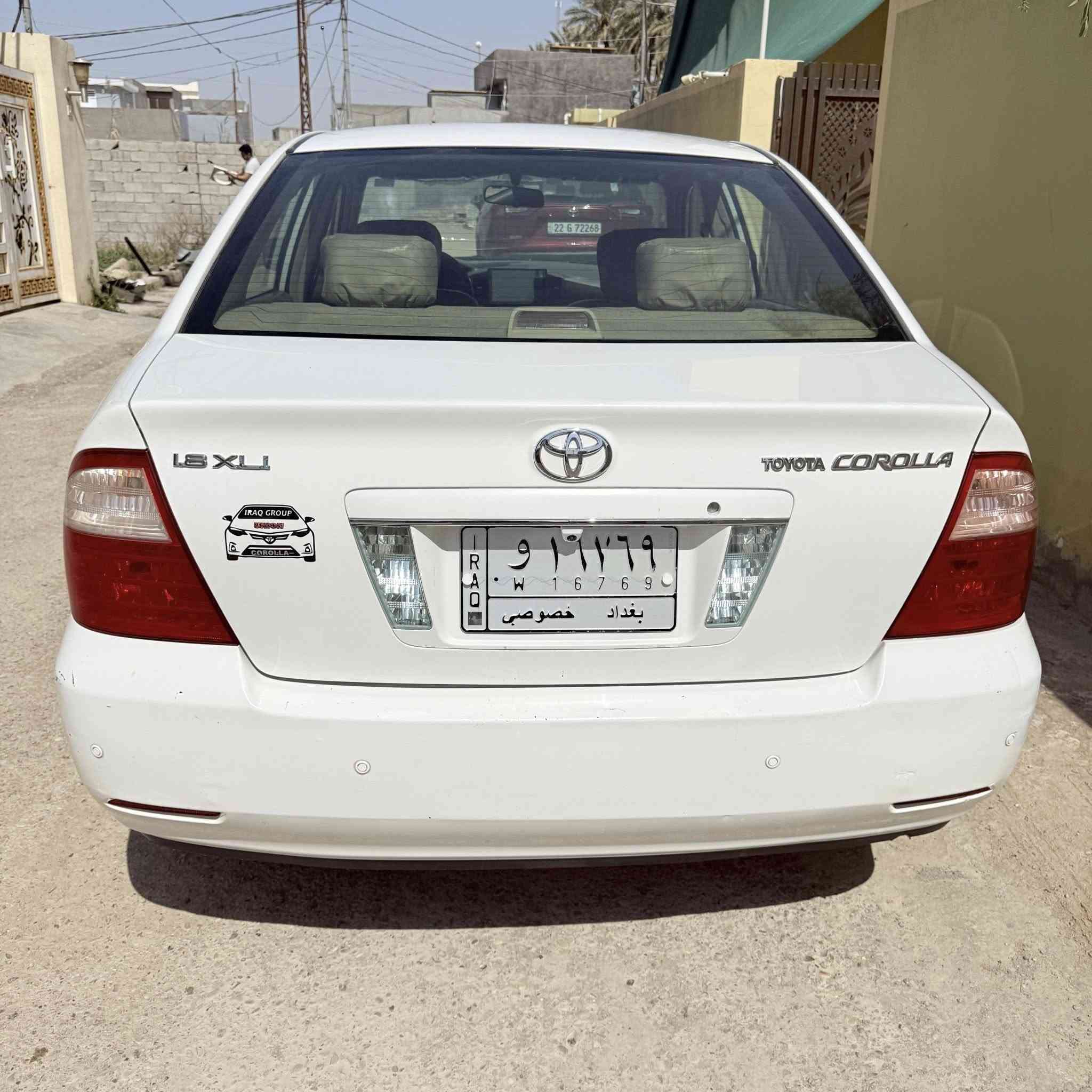 السلام عليكم من رخصة الادمن السعر85$وبيهة مجال حگ الجية وحگ نواقصها صدر امامي ودرايم شفت اليسرة نص عمر السيارة عندي من2017على ايدي رقم بغداد بأسمي مرور الكاظمية موديل2005 ماشية 224 الف محرك1800بالبانزين العادي بيهة دوانژ خفيف وبالمحسن خرسة متنلزم.وتنقيصها طبيعي مال كبس رجلي ثگيلة عالسكليتر وكل3000كم تنقص1لتر بدون لاتبخير ولا دخان.البنيد والجامرلغ الايمن مبدلات لون ابيض بلادي والجامرلغ الايسر اسود ومصبوغ.تدفئة تبريد شغالات.الكشنات والارضية مغلفات جلد عنواني ديالى الخالص للاستفسار الخاص مفتوح


**إذا كنت صاحب هذا الإعلان وتريد حذفه لأي سبب، رجاءا أرسل رسالة إلى الدعم الفني**