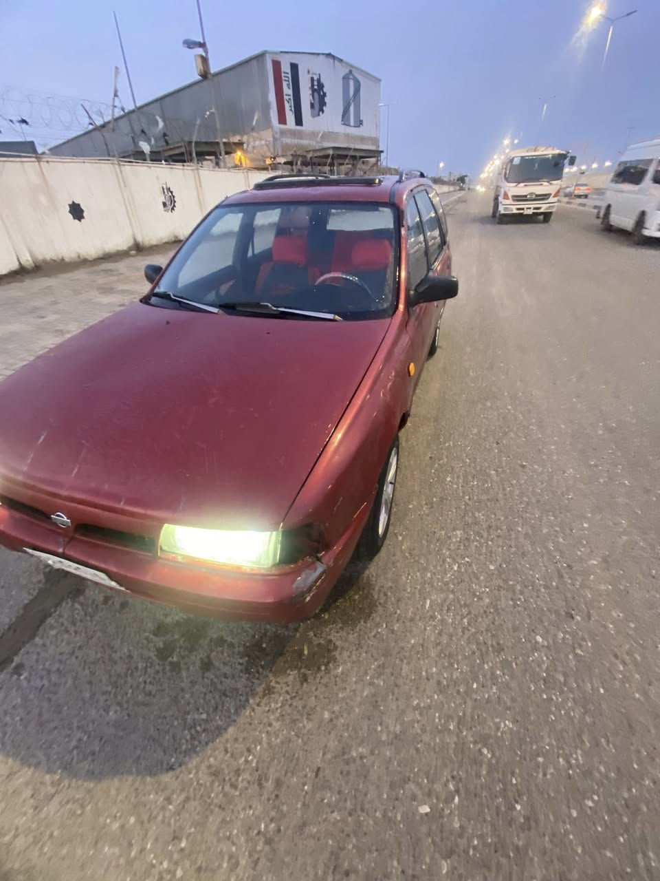 سياره نيسان سني ستيشنً موديل١٩٩١ رقمه كربلاء راعيه بل البصره شرط تحويل. سنويه ٢٨ محرك او كير كورله كامري  حلوه مال جني سعرهه ٣٠ ورقه رقم هاتف 📞 ***********. تصل او تدلل
