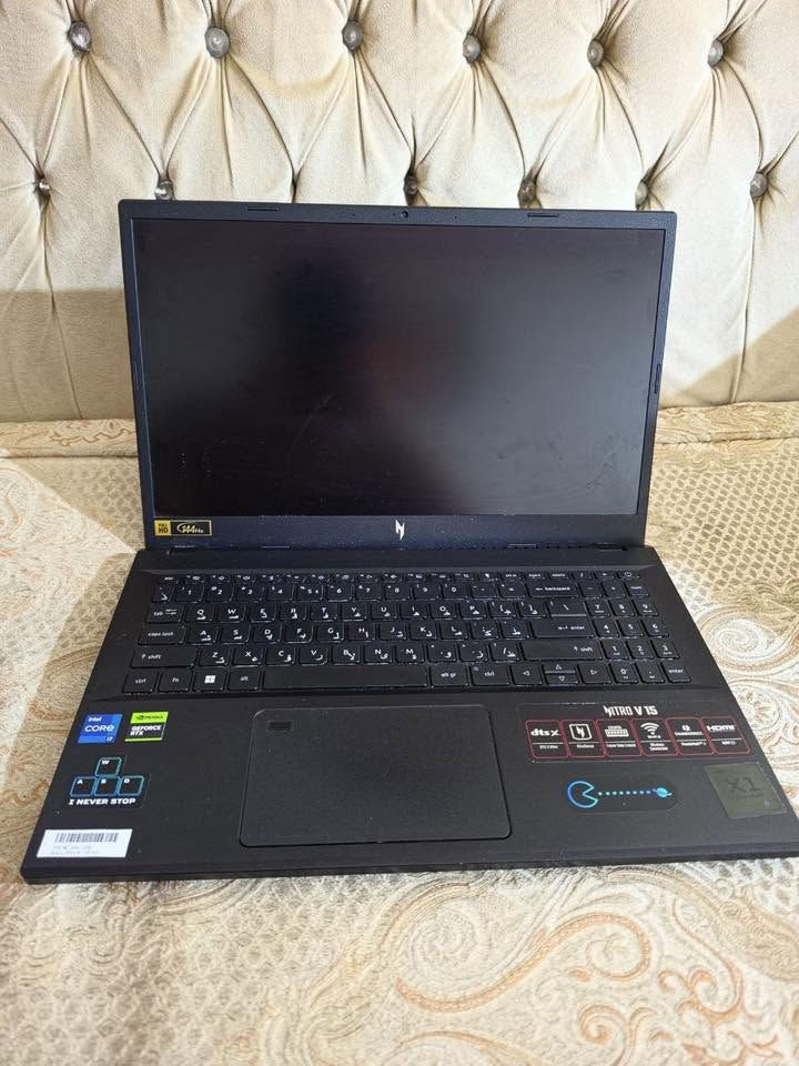 لابتوب Acer Nitro V 15 مواصفات
I7 جيل١٢
Rtx4050 
شاشه FHD+ 144hz
512 ذاكره 
16 رام
السعر مليون و 250 الف قفل


**إذا كنت صاحب هذا الإعلان وتريد حذفه لأي سبب، رجاءا أرسل رسالة إلى الدعم الفني**